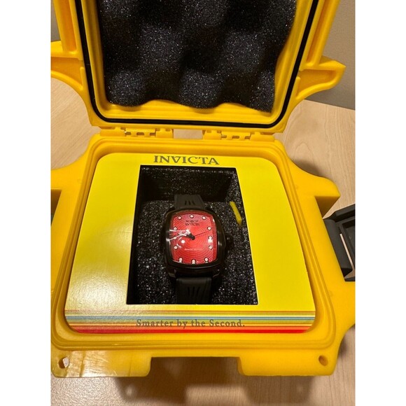 NEW Invicta Special Edition Lupah 19503 Womens Ladies Watch Red Face DIVE BOX - Picture 3 of 4